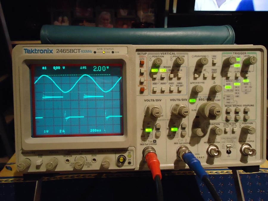 Oscilloscope analogique 