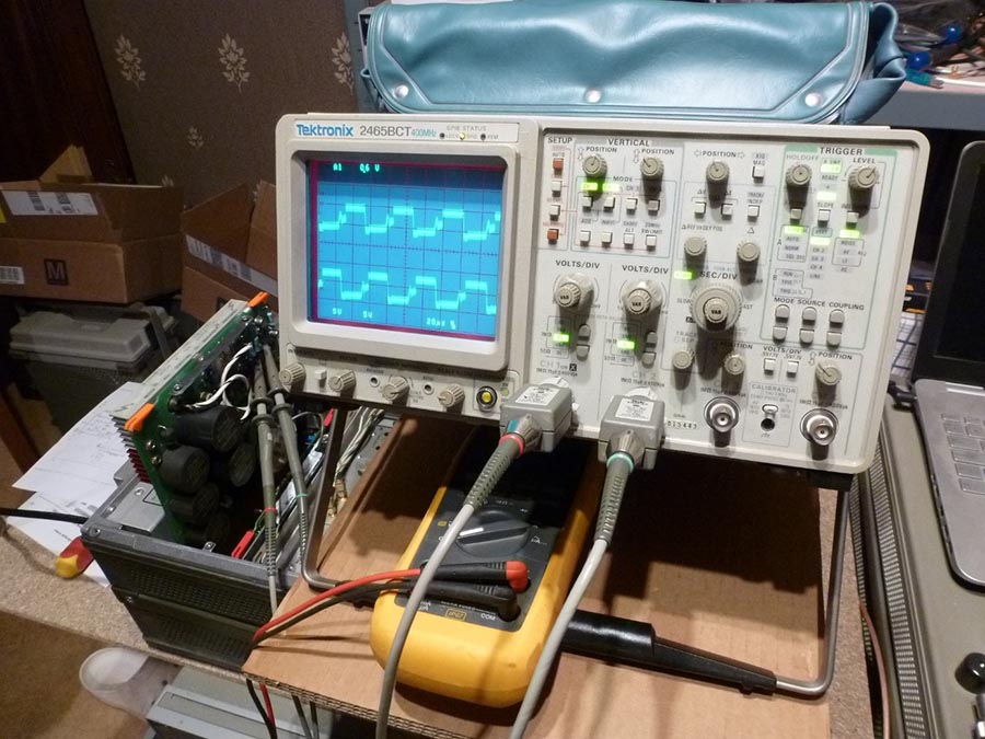 Oscilloscope analogique 