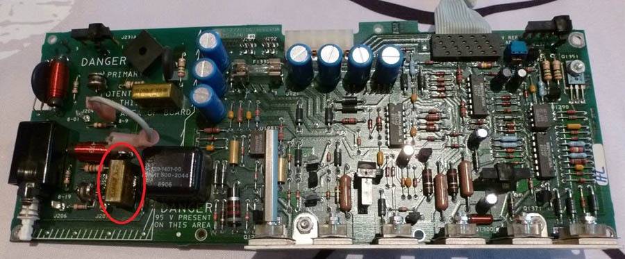 Oscilloscope analogique 