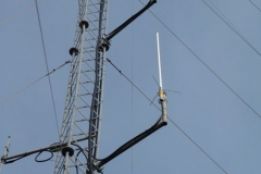 Vue des antennes 2m et 70cm