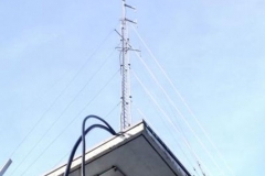 Vue du pylône ON0LG et broadcast
