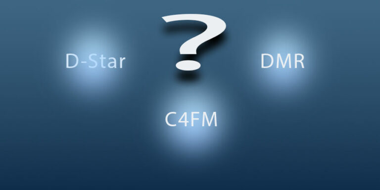 Les modes numériques D-Star, DMR et C4FM