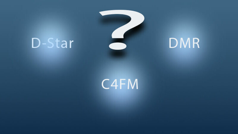 Les modes numériques D-Star, DMR et C4FM