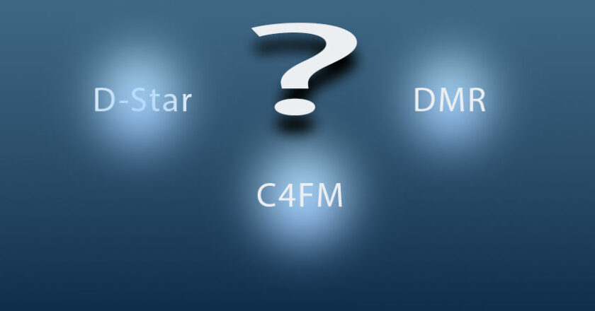 Les modes numériques D-Star, DMR et C4FM