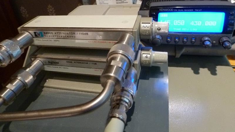 Proposition d’un protocole de mesure sur la réjection du canal adjacent de la partie réceptrice d’un répéteur VHF en FM analogique