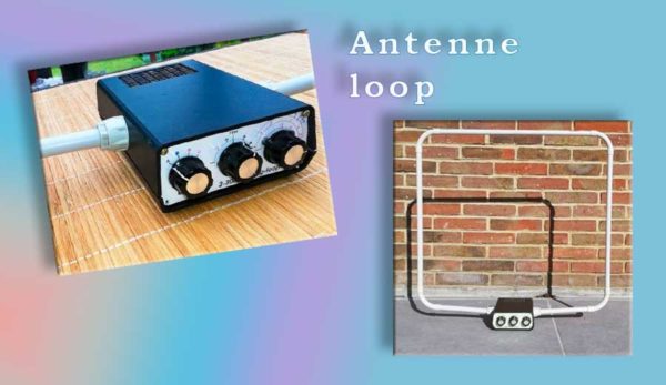 Antenne loop de table 160-10m