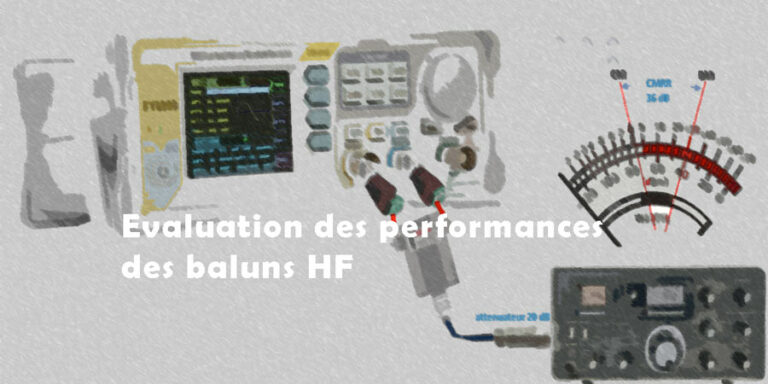 Evaluation des performances des baluns HF dans le domaine temporel