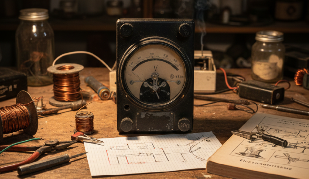 Expérimentations sur un voltmètre et premiers pas dans l’électromagnétisme